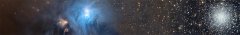 Corona Australis Nebulas and Globular Cluster NGC6723 (Fabian Neyer, Juli 2013)